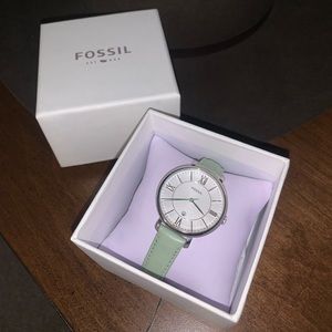 Fossil watch in box